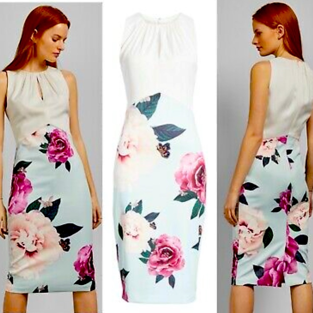 🆕Ted Baker ANNILE Magnificent Ruched BodyconDress - Picture 1 of 17